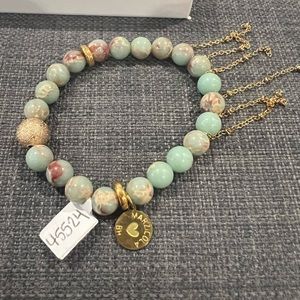 Pink laundry marzicola bracelet stretch brand new